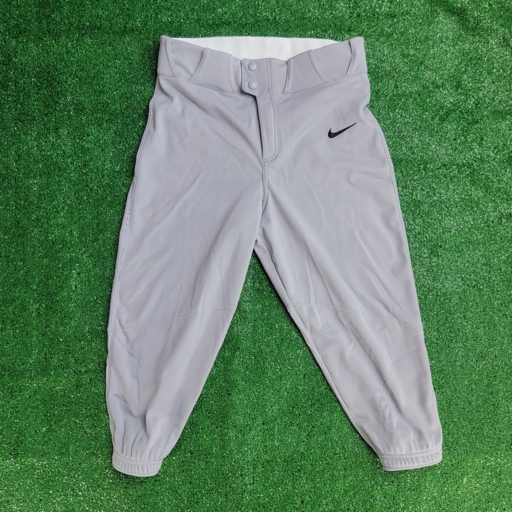 Nike Vapor Select Knicker High Gray Baseball Pants Men’s Sz Small BQ6432-052 New
